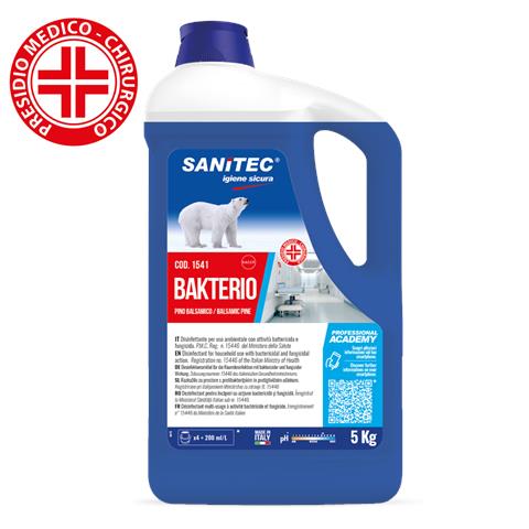 SANITEC BAKTERIO DESINFETANTE BAKTERIO (PMC 15446) 5 Kg SANITEC BAKTERIO - 43678 - F001399