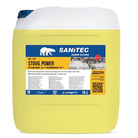 SANITEC STOVIL POWER COM SANITIZANTE Kg.18 SANITEC - 44997 - F001399