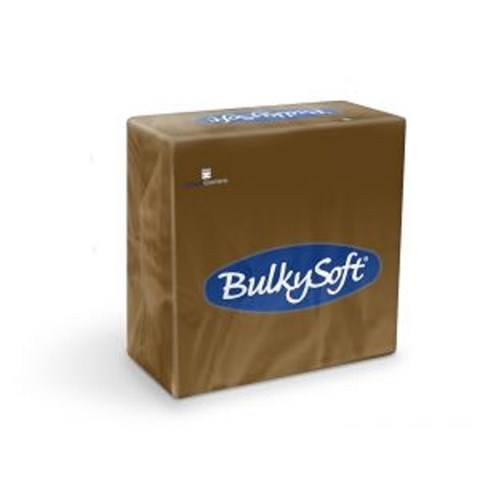 BulkySoft GUARDANAPOS 2 folhas CHOCOLATE Cm.33x33 Unid.2000 BulkySoft - 45600 - F001178