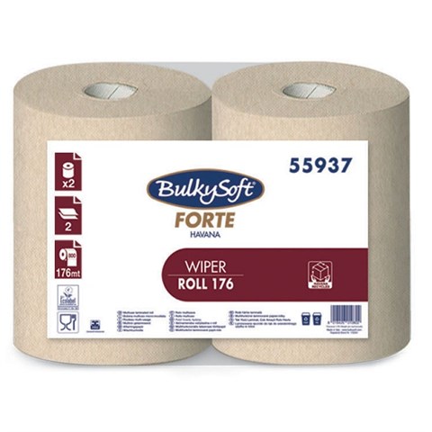 BulkySoft 2 BOBINAS MULTIUSOS 2V FORTE HAVANA 800 lágrimas BulkySoft - 45550 - F001178