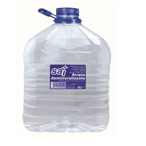 sai  s.p.a. ACQUA DEMINERALIZZATA Lt.5 sai  s.p.a. - 100002 - F000208