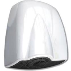 41413 - asciugamani elettrico unik a pulsante bianco