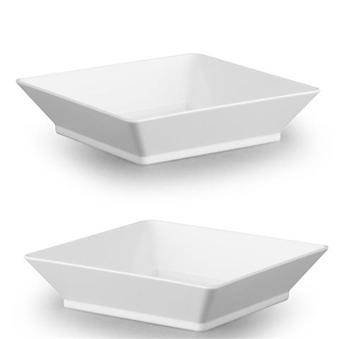  VASSOIO SMALL PLATE PS TRASPARENTE Mm.65x65 Pz.72  - 45498 - F000382