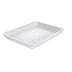 VASSOI in POLISTIROLO ESPANSO BIANCHI 166 ACTIVOPACK Mm. 240x155x45 (Pz.500)