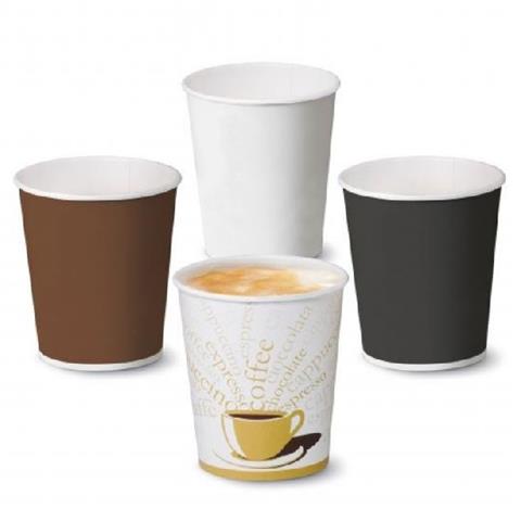 SDG BICCHIERI NERI in CARTONCINO per BEVANDE CALDE da 9OZ Pz.50 SDG - CC44825 - F001276