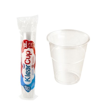 KLEAR CUP BICCHIERI in PET TRASPARENTE Cc.300 Pz.1250 KLEAR CUP - 300018 - F001536