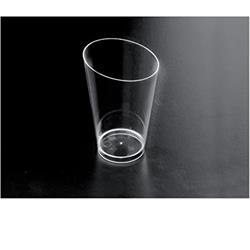 BICCHIERINO CONICO ALTO PS TRASPARENTE Cc.75 Pz.500