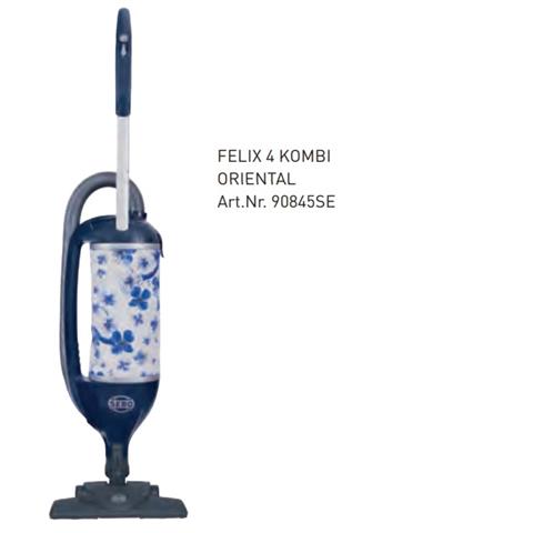  VASSOURA ELÉTRICA FELIX 4 KOMBI ORIENTAL AZUL/PRATA  - 45873 - F001822