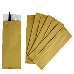 45427 - busta portaposate carta paglia tovagliolo 2v cm40x40 pz500