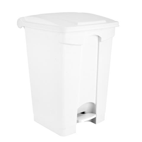  PATTUMIERA A PEDALE BIANCO 