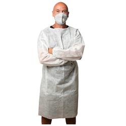 CAMICE TNT IDROREPELLENTE BIANCO Cat.1 Tg.unica CE ITA