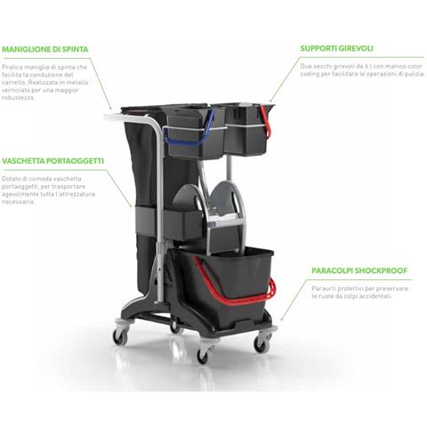  CARRELLO 3P COMPACT BIG Lt.15  - 45651 - F001348