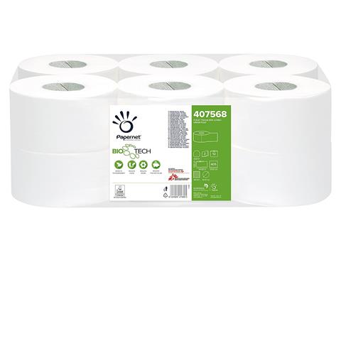  CARTA IGIENICA MINI JUMBO BIO TECH Mt.150  - 44151 - F001520