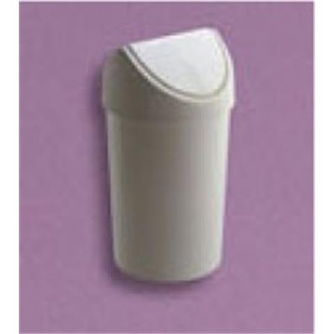  CESTINO GETTACARTE con COPERCHIO BASCULANTE BIANCO Lt.50  - 41530 - F001888