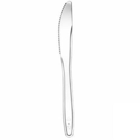  COLTELLI TRASPARENTI PESANTI PS Mm.175 Pz.1500  - 40733 - F000382