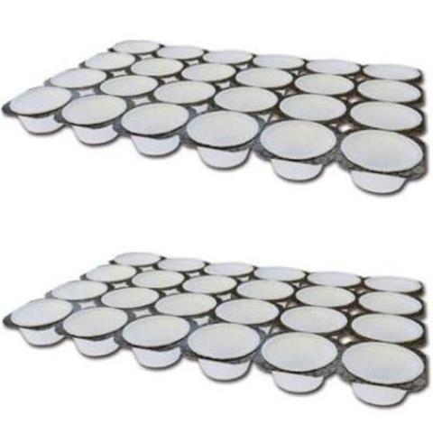 DELPIN CONTENITORE COTTURA MUFFIN TEGLIA Pz.24 DELPIN - 51034 - F001292