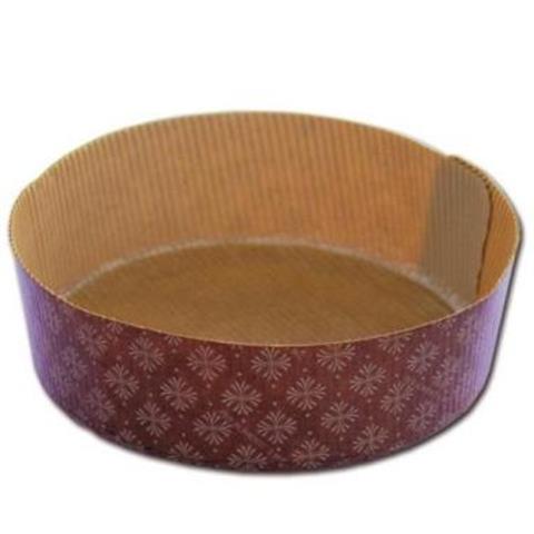 DELPIN CONTENITORE COTTURA PANETTONE BASSO Gr.750 Pz.390 DELPIN - 42971 - F001292