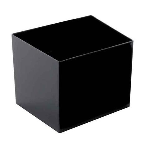 gold plast s.p.a. COPPETTA CUBE PS NERO Cc.60 Pz.240 gold plast s.p.a. - 43565 - F000382