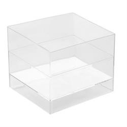 COPO TRANSPARENTE CUBO PS 60 un 240