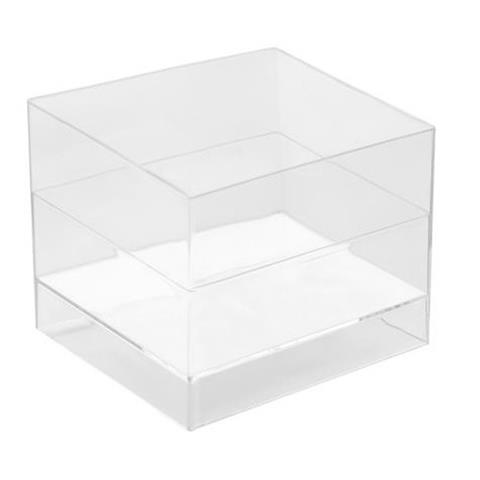  COPPETTA CUBE PS TRASPARENTE Cc.60 Pz.240  - 43567 - F000382