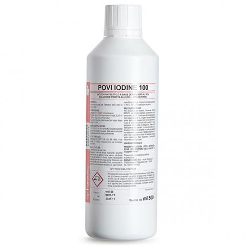 pvs spa POVIDONE IOD DESINFETANTE ANTISSÉPTICO 500 ml pvs spa - 46635 - F001746