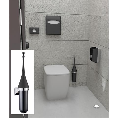  PORTA SCOPINO/MURO NERO - Linea COLORED -  - 45817 - F001582