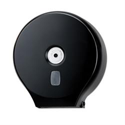 45856 - dispenser carta igienica mini jumbo noir in abs nero