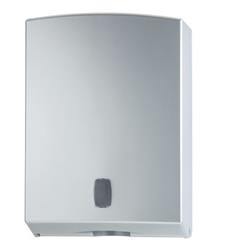 45680 - dispenser asciugamani silver in abs grigio 400 fogli