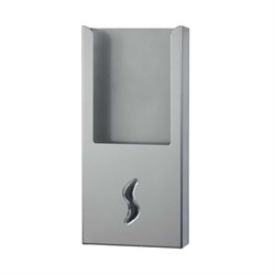 45948 - dispenser sacchetti igienici in carta brinox in acciaio aisi brillante