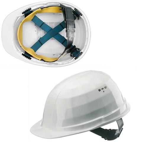  ELMETTO in POLIETILENE color BIANCO mod.APOLLO  - 44868 - F000220