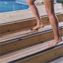 3M7000001994 - 3m safety walk nastro antiscivolo resilient medio serie 300 nero 51 mm x 18