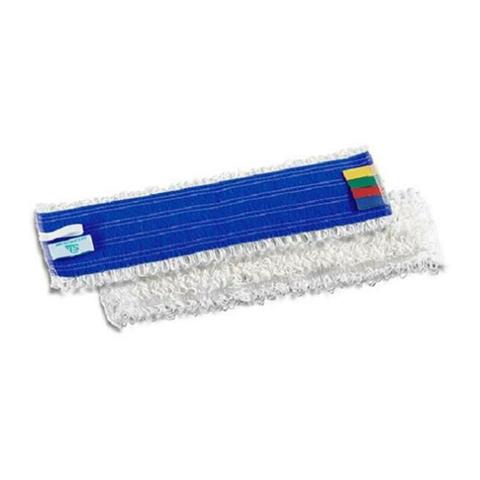  FRANGIA MICROFIBRA BIANCA/BLU PER TELAIO SNAPPER SLEEVE Cm.40x14  - 44548 - F000637