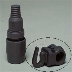 GANCHO DE PORTA VASSOURA GIRATÓRIO