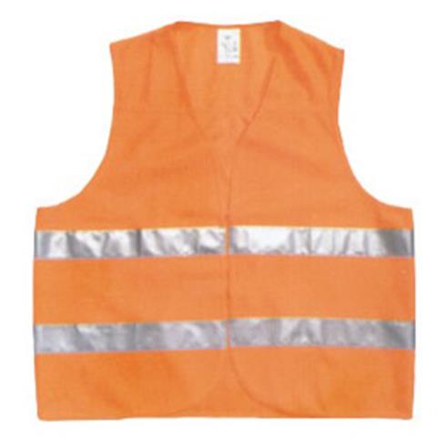  GILET ALTA VISIBILITA' ARANCIO Tg unica  - 41047 - F000220