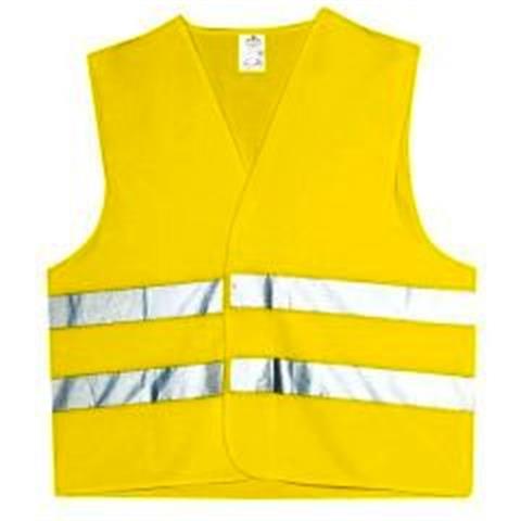 secur line s.r.l. GILET ALTA VISIBILITA' GIALLO Tg unica secur line s.r.l. - 43197 - F000220