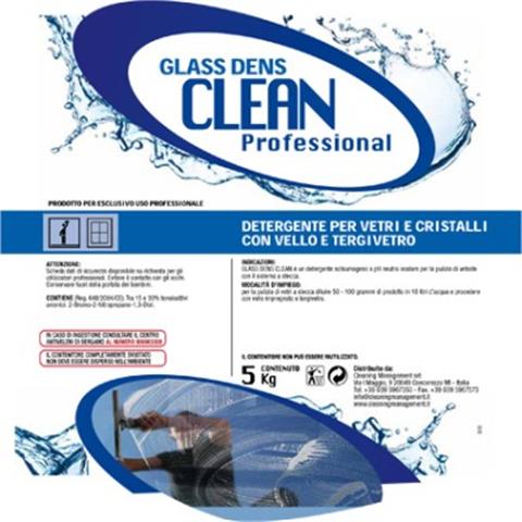 cleaning & managemen GLASS DENS CLEAN PROFESSIONAL Lt.5 cleaning & managemen - 90006 - F001404