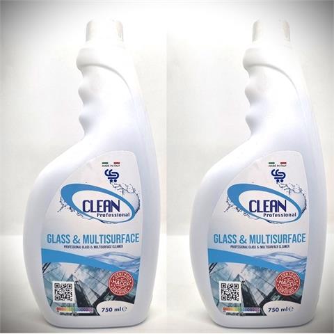 Clean Professional VIDRO PROFISSIONAL LIMPO E MULTISURFACE 750 ml Clean Professional - 45848 - F001936