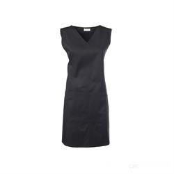 45162 - grembiulecasacca con allacciatura scaldacuore e 2 tasche centrali nero