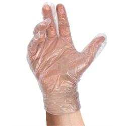 GUANTI POLIETILENE GOFFRATO Tg. UNICA Pz.100
