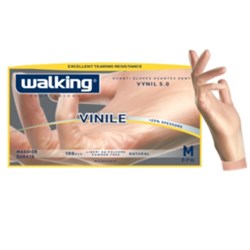 GUANTI VINILE S/POLVERE Tg.S Pz.100