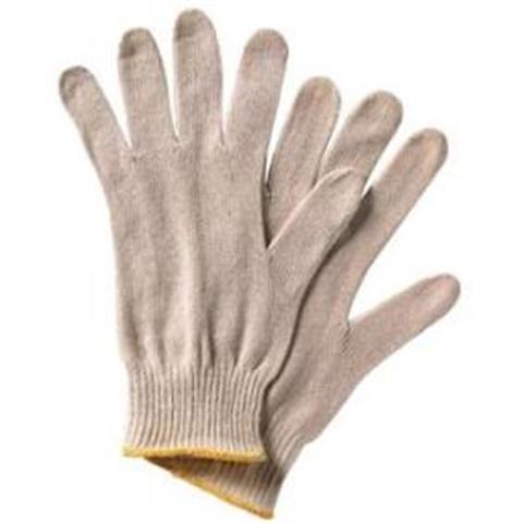  GUANTO in COTONE FILO CONTINUO BIANCO UOMO/DONNA  - 700179 - F000220