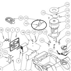 IPC GANSOW CT 30 - FIAÇÃO DO FUSÍVEL DA BATERIA