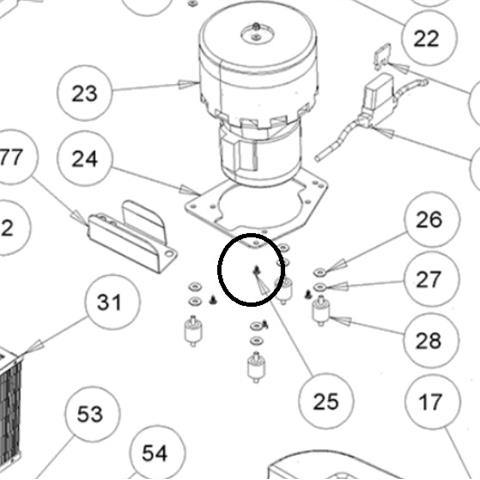Integr.Prof.Cleaning IPC GANSOW - VITE AUTOFILETTATA 5x12 Integr.Prof.Cleaning - 44161 - F001251