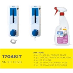KIT BANHO ALCALINO HC2B 500 ml
