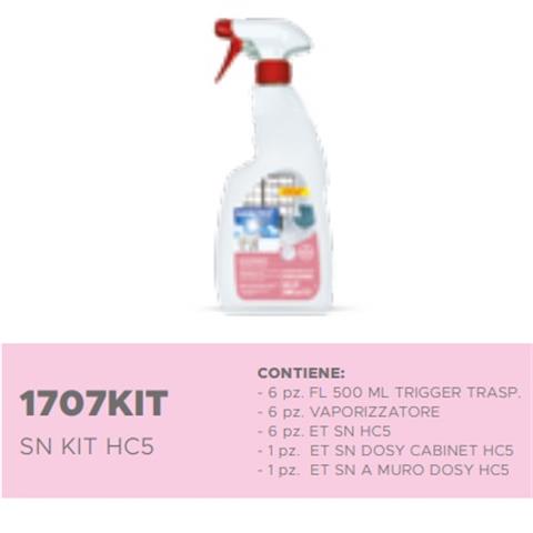 SANITEC KIT HC5 DEODORANTE PER AMBIENTI Ml.500 SANITEC - 44743 - F001399