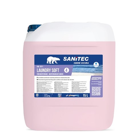 SANITEC LAUNDRY SOFT FIORI MEDITERRANEI Lt.15 SANITEC - 44275 - F001399