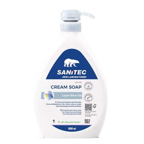 SANITEC CREMA DI SAPONE con ANTIBATTERICO 