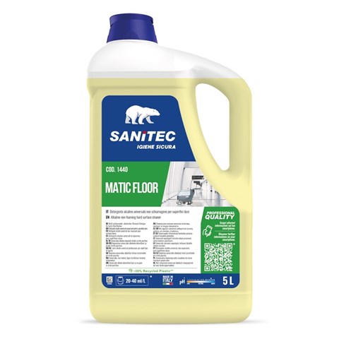 SANITEC MATIC FLOOR ANTIBATTERICO Lt.5 SANITEC - 44121 - F001399