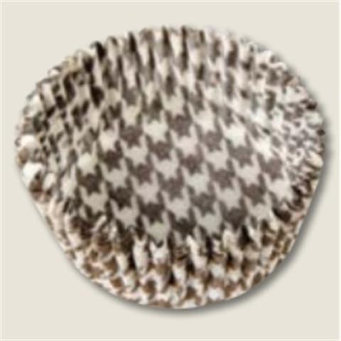 DELPIN PIROTTINI TONDI PIED A POULE MARRONE N.3 30x67mm Pz.1000 DELPIN - 45230 - F001292