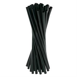 45714 - cannuccia nera biodegradabile cm15 mm8 pz3000